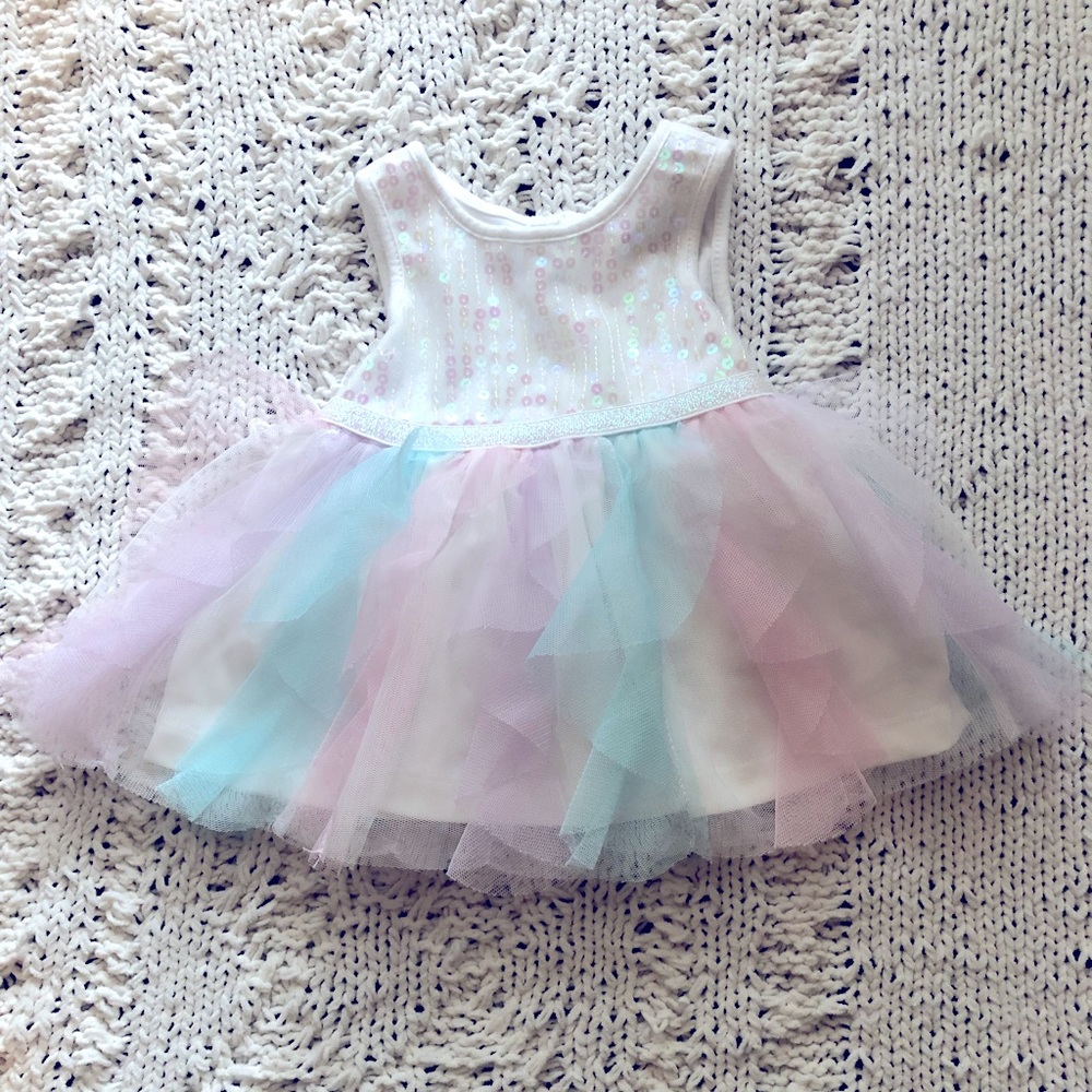 Baby girl dress 0-3 month sparkles